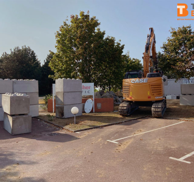 Photo n°5 de la construction d'une barriere de sécurité à Nantes